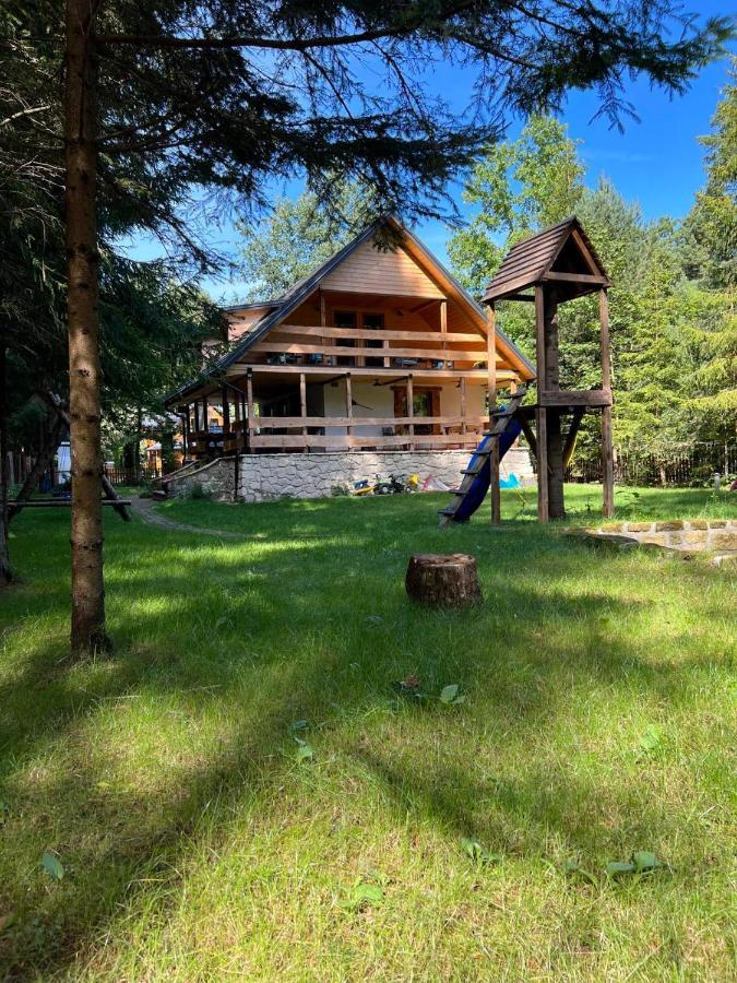 Domek Serce Lasu Hutki Exterior foto