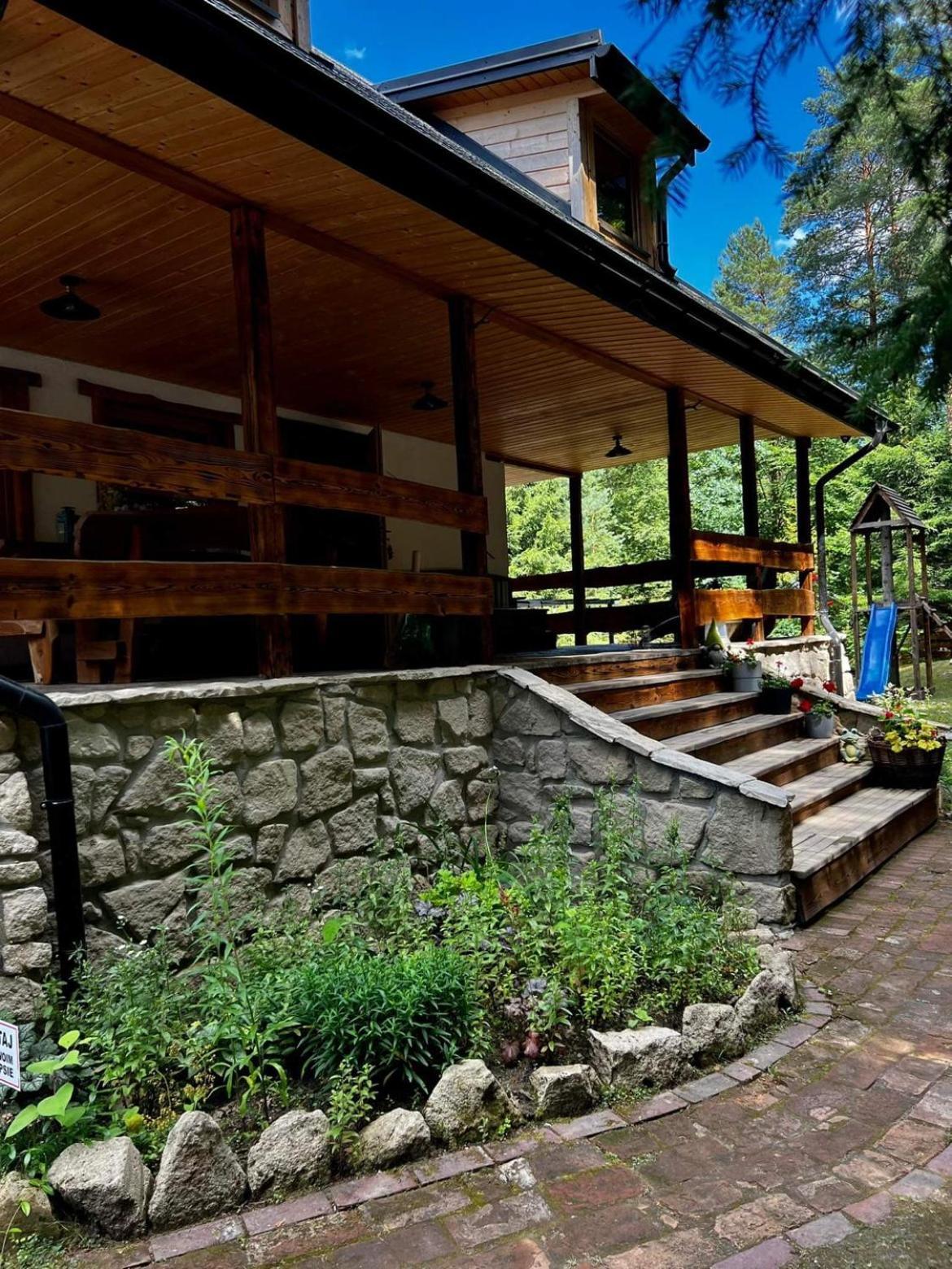 Domek Serce Lasu Hutki Exterior foto